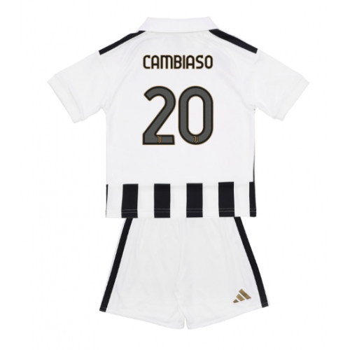 Juventus Andrea Cambiaso #20 Maglia Gara Casa Repliche 2026-27 Bambino Maniche Corte Juventus Andrea Cambiaso #20 Maglia Gara Casa Repliche 2026-27 Bambino Maniche Corte
